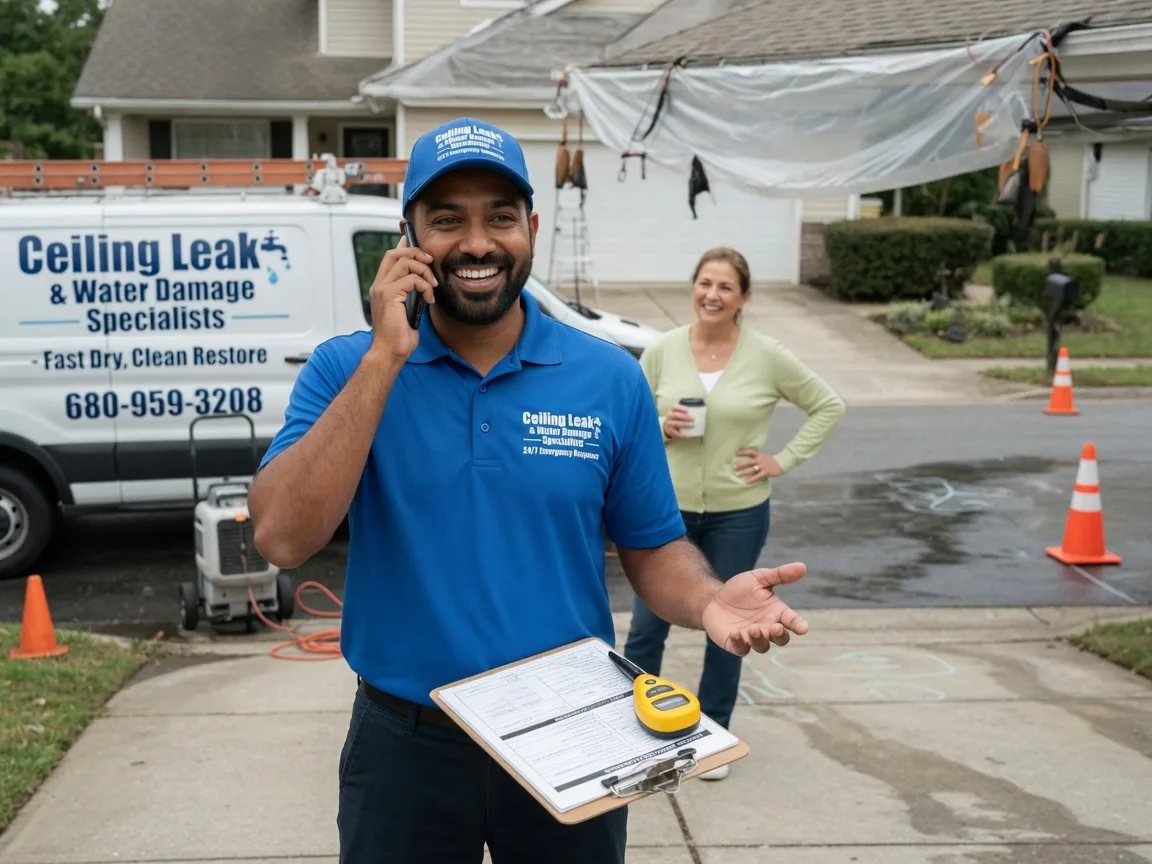 Ceiling Leak Cleanup Sharps Chapel, TN FAQs