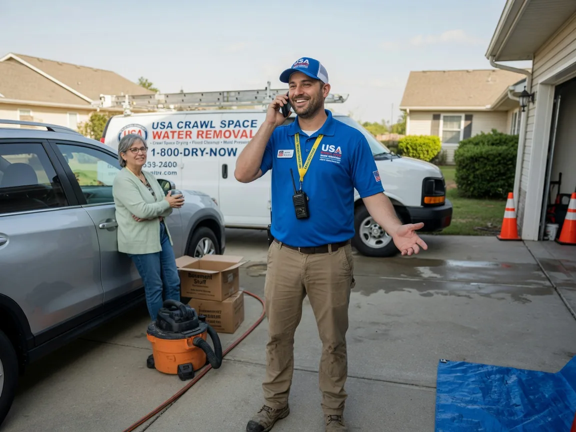 Crawl Space Water Removal Sharps Chapel, TN FAQs